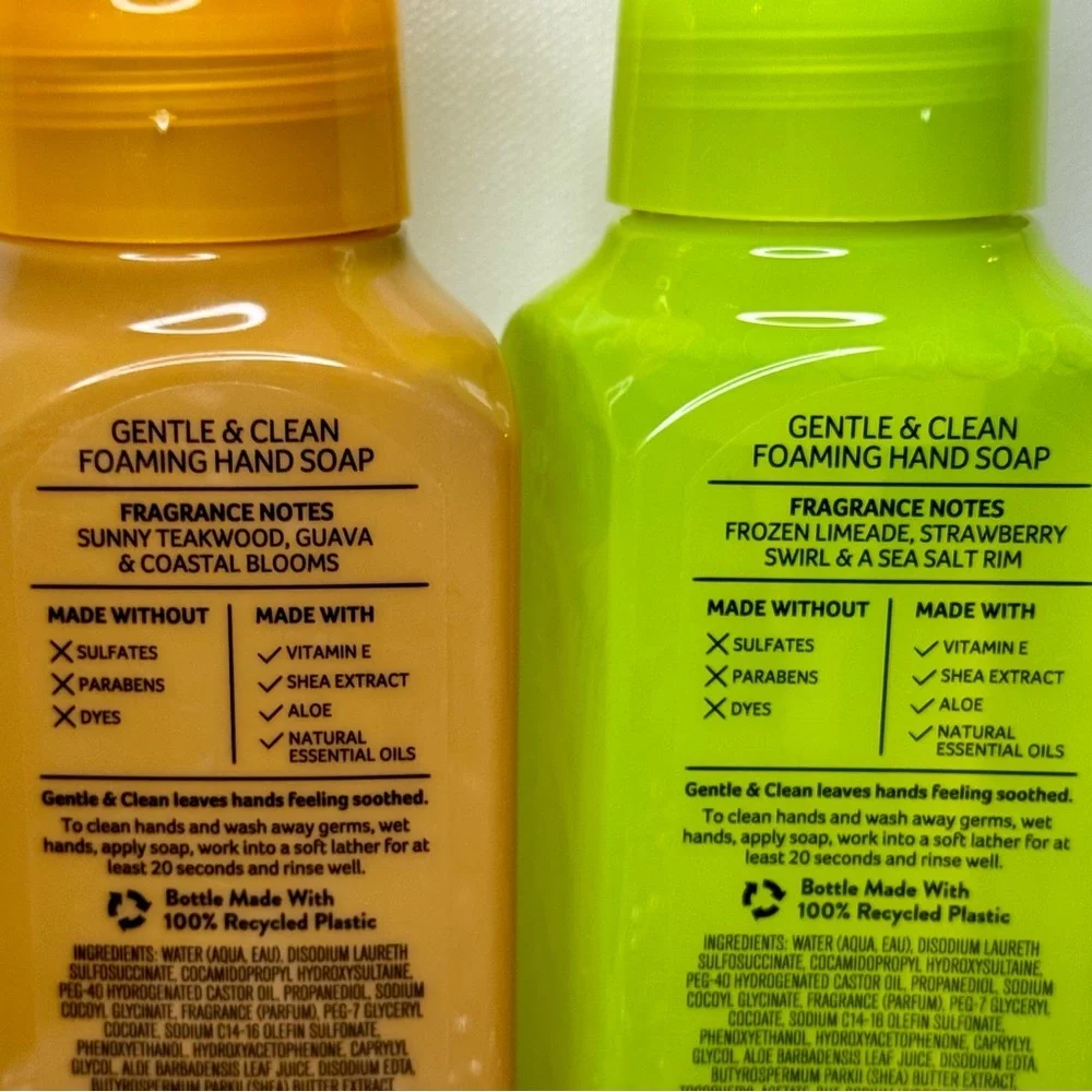Bath & Body Works Hand Soap Summer Tropical Scents Sunlit Palm Tree Lime NWT